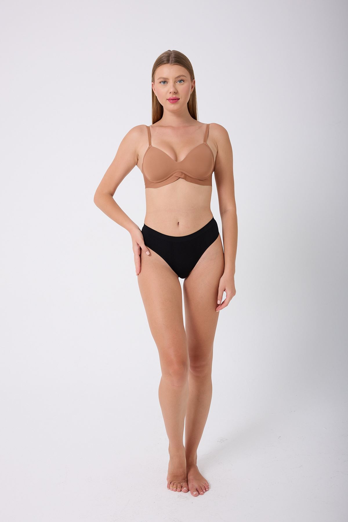 Hafif Destekli Nefes Alabilir Dikişsiz Sütyen 