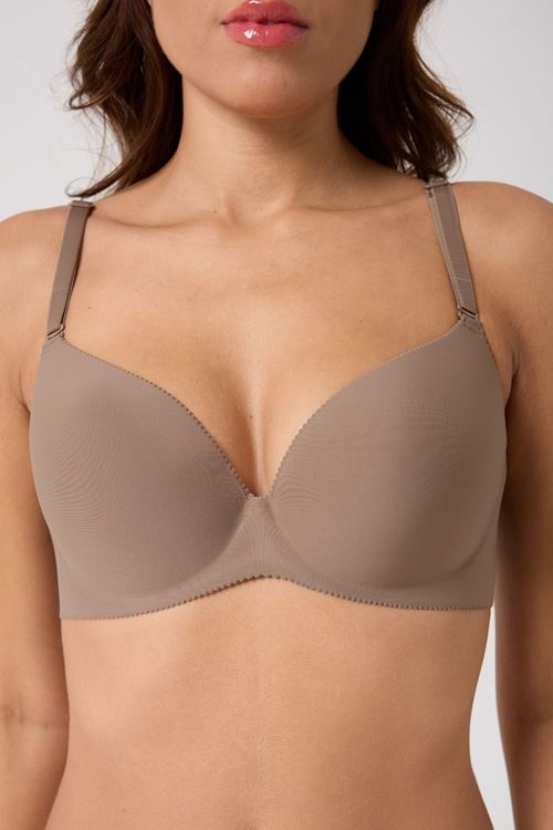 Leswear Sütyen Lazer Kesim Kahve Renk Sütyen – Günlük Şıklık