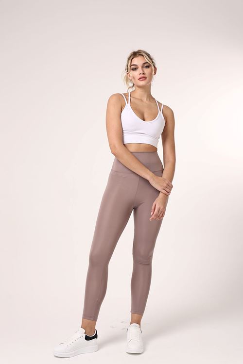 Leswear Tayt Açık Kahve Renk – Şık ve Rahat Tayt