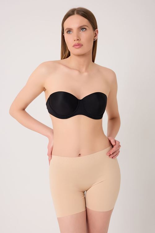 Leswear Boxer Korse Ten Rengi Toparlayıcı Ve Sıkılaştırıcı Lazer Kesim İz Yapmaz