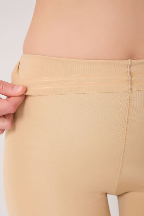 Paçalı Korse Lazer Kesim Ten Rengi Etkili İnceltici Ve Toparlayıcı