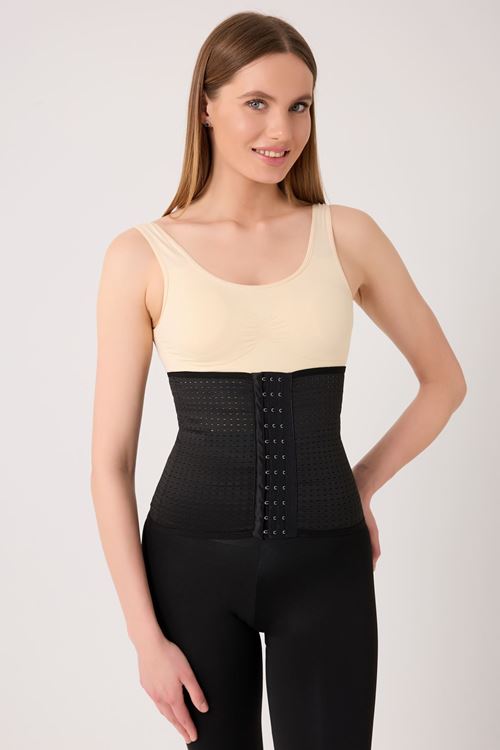 Leswear Lohusa Bel Korse Sıkılaştırma Korsesi Bel Şekillendirme Kemeri