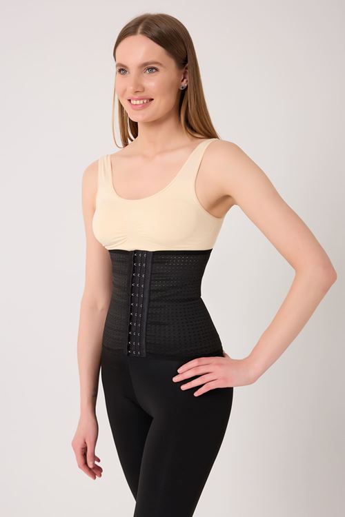Leswear Lohusa Bel Korse Sıkılaştırma Korsesi Bel Şekillendirme Kemeri
