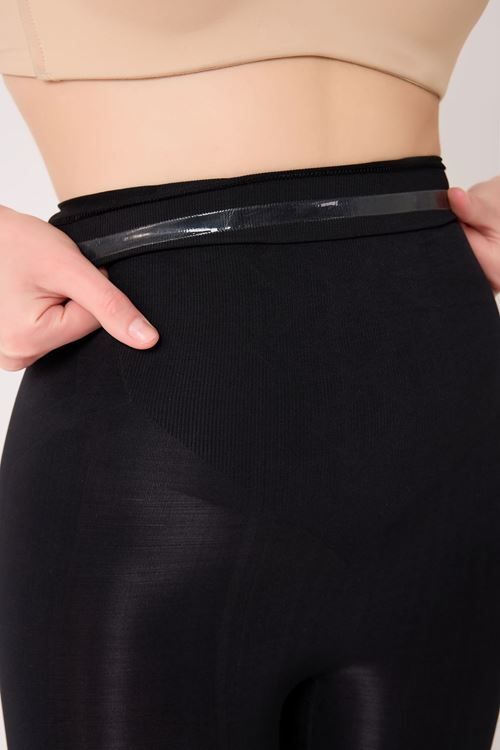 Leswear Yüksek Bel Paçalı Seamless Korse Basen Toparlayıcı Bel İnceltici Kalça Sıkılaştırıcı