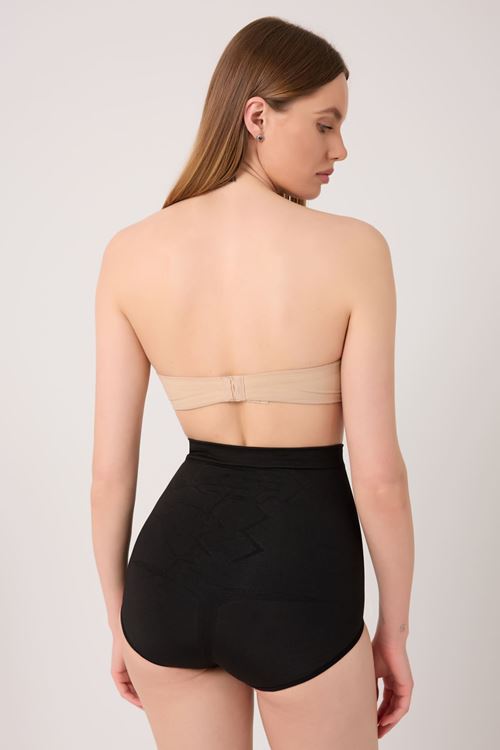Leswear Yüksek Bel Slip Seamless Korse Basen Toparlayıcı Bel İnceltici Kalça Sıkılaştırıcı