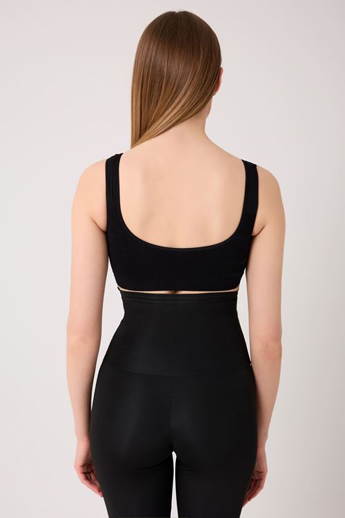 Leswear Göğüs Toparlayıcı Kalın Askılı Korse Büstiyer Sütyen