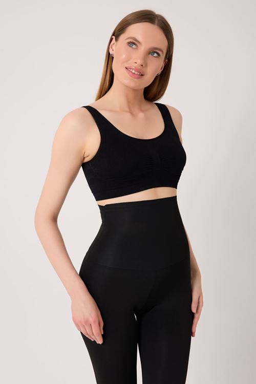 Leswear Göğüs Toparlayıcı Kalın Askılı Korse Büstiyer Sütyen