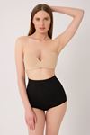 Leswear Yüksek Bel Slip Seamless Korse Basen Toparlayıcı Bel İnceltici Kalça Sıkılaştırıcı